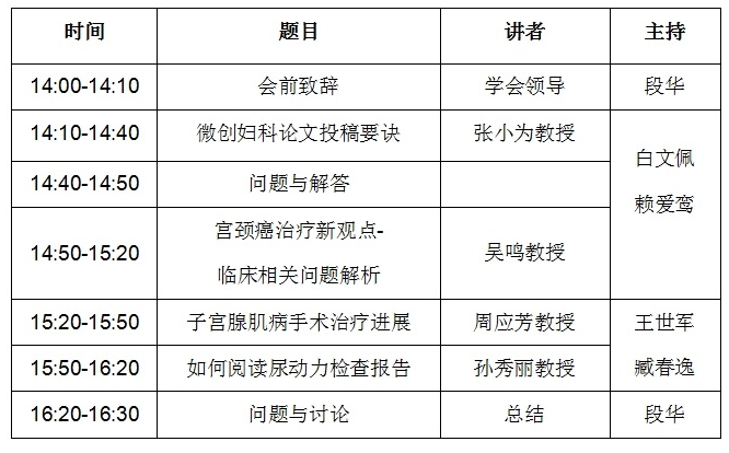 2016年北京醫(yī)學(xué)會婦產(chǎn)科學(xué)分會第四次繼續(xù)教育沙龍通知