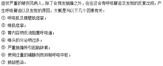 破傷風患者為什么會出現(xiàn)呼吸困難的情況？