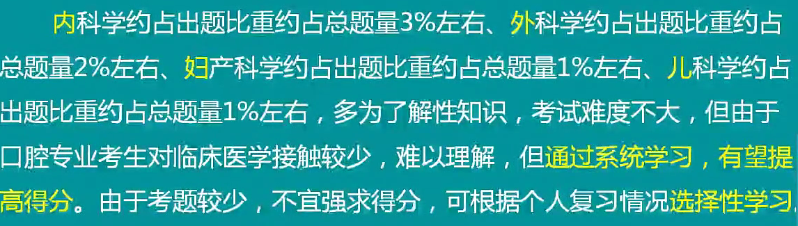 2018年口腔執(zhí)業(yè)助理醫(yī)師各個科目考試經驗匯總