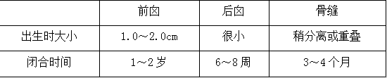 頭顱骨發(fā)育