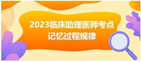 記憶過程規(guī)律